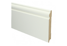 Watervaste kunststof moderne plint wit
